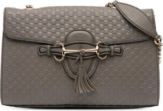 Gucci Pre-owned Shoulder Bags, female, Brown, Size: ONE SIZE Pre-owned Chain Shoulder Bag