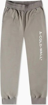A-Cold-Wall* Mens Essential Logo Sweat Pant - Mid Grey - Size: 38/Regular