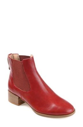 Journee Collection Chayse Bootie in Red at Nordstrom Rack, Size 6