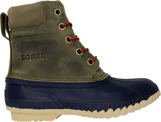 Sorel Cheyanne Lace Full Grain Sage / Sanguine NM1704-365 Mens