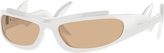Burberry BE4399 300773 Mens Sunglasses White Size 60