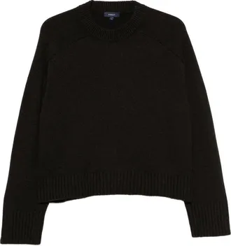 SOEUR Will Raglan-sleeve Ribbed-trim Sweater