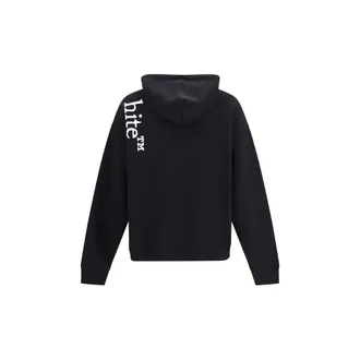 Off-white Vertical Bookish Hoodie - Black
