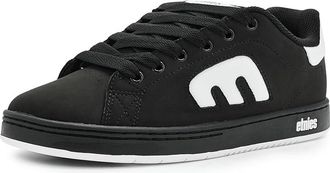 Etnies Callicut Mens Skate Shoes Black/Black/White : 10.5 D - Medium, Suede