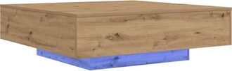 vidaXL Vidaxl - Coffee Table Artisan oak 100 x 100 x 31 cm Engineered wood