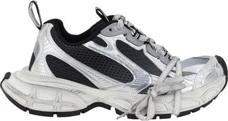 Balenciaga Womens Sneakers 3xl Gradient Black-Grey-White Upper Fabric Trainers Black/grey/white