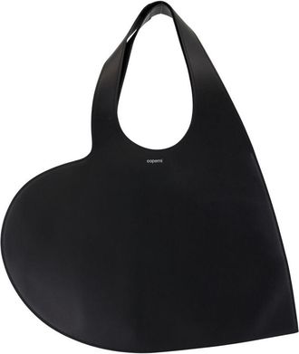 Coperni TOTE BAM del cuore in pelle nera