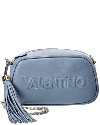 Mario Valentino Bella Embossed Leather Shoulder Bag