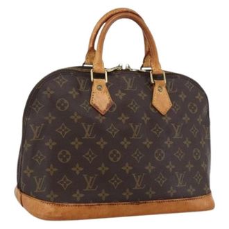 Louis Vuitton Pre-owned Handbags, female, Brown, Size: ONE SIZE Pre-owned Alma PM Hand Bag