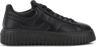 Hogan Black H-Stripes Sneakers