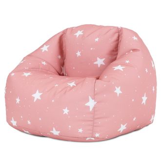 Icon Brand Puf sill&oacute;n infantil rosa pastel