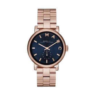 Marc Jacobs Baker Horloge - Dames - Horloges - Roze - ONE Size - Accessoires