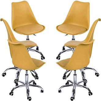 Regalos Miguel Packs Sillas - Pack 6 Sillas Neo - Mostaza