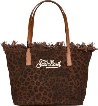 MC2 Saint Barth Tote Bags, female, Brown, Size: ONE SIZE City Bag