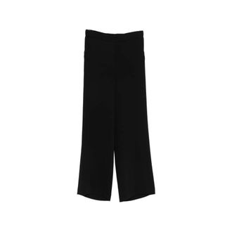 P.A.R.O.S.H. Wide Trousers, female, Black, Size: XS Pantalone