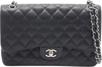 Chanel Pre-owned Vintage Shoulder Bag - Dames - Vintage Schoudertas - Zwart - ONE Size - Vintage