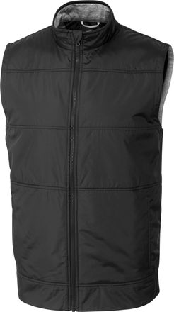 Cutter & Buck Stealth Hybrid Quilted Mens Windbreaker Vest
