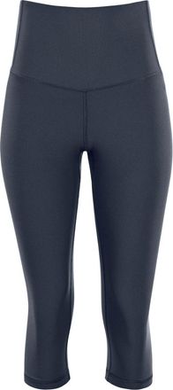 Winshape Leggings WINSHAPE 3/4 Functional Comfort HWL217C, Damen, Gr. XXL, Normalgr&ouml;ssen, grau (anthrazit), 85% Polyester, 15% Elasthan, Hosen Leggings, mit V-
