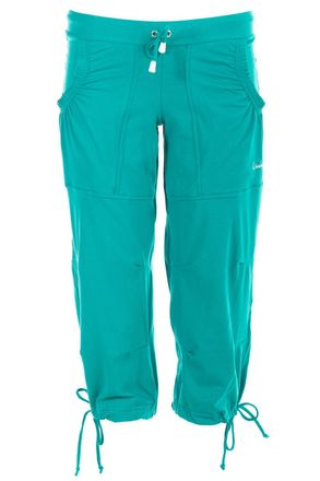 Winshape Sporthose WINSHAPE WBE6, Damen, Gr. XL, Normalgr&ouml;ssen, gr&uuml;n (ocean gr&uuml;n), 90% Baumwolle, 10% Elasthan, Hosen Sporthose, 3/4-Trainingshose