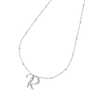 Dower & Hall Silver & Diamond Letter Pendants