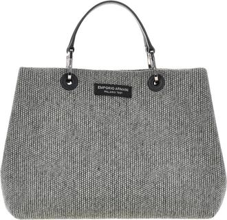 Emporio Armani Borsa Shopping Media MyEA - - Bags - Donna - Grigio - ONE SIZE