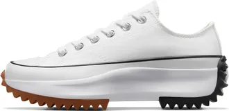 Converse Nike Mens Run Star Hike Platform Unisex Shoes in White | 168817C-102