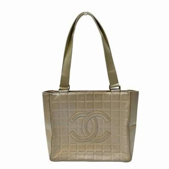 Chanel Pre-owned Tote Bags, female, Beige, Size: ONE SIZE Pre-owned Leather chanel-bags