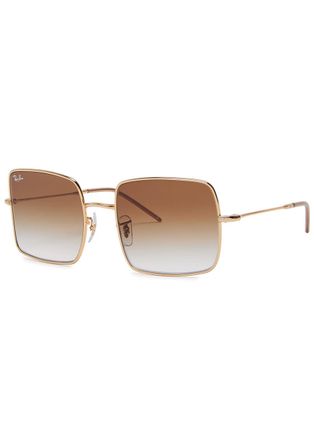 Ray-Ban Arista Square-frame Sunglasses - Gold - One Size