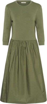 Inwear Midi Jurk - Dames - Casual kleedjes - Groen - XL - Kleedjes