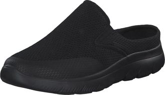 Skechers Mens Summits Vindicator Clogs and Mules, Black Textile/Trim, 10.5 UK