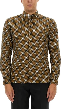 Burberry Check Shirt-Uomo