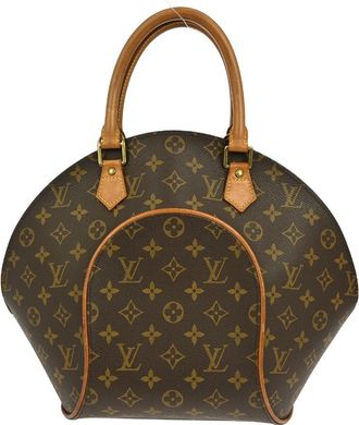 Louis Vuitton Ellipse Bag Monogram Canvas Brown Canvas Handbag (Pre-Owned)