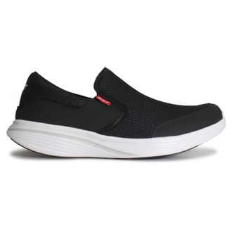 Mbt Modena III Leather Textile Mens Slip On Shoes - Black - Size:UK 10.5
