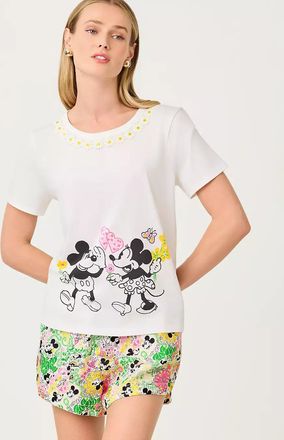 Lilly Pulitzer Clairmont Trimmed Knit Top