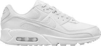 Nike Womens Air Max 90 - Shoes White/White Size 10.0