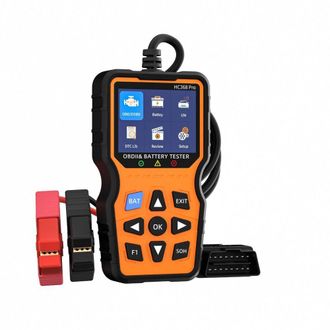 OEM Obd2 Diagnostic Tool - Battery Tester - Compatible With Obdii Vehicles From 2003 - 13 Languages - 90 Cm Cable - 1 Unit
