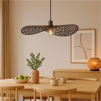 Loops Stylish Modern Bronze Pendant Ceiling Light for Elegant Indoor Spaces in Brown