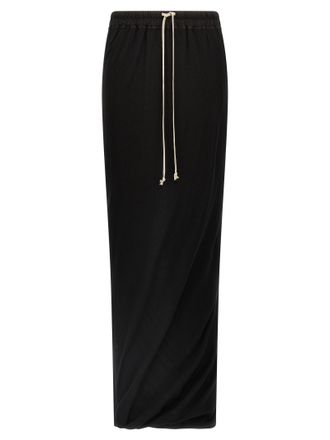 Rick Owens Womens Pull On Pillar Skirt
