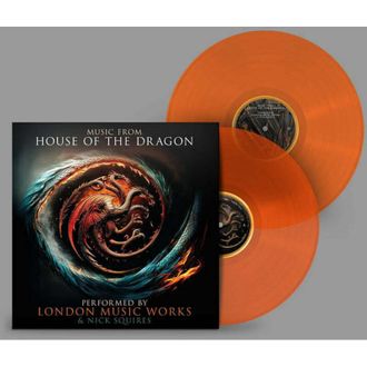 OEM Ramin Djawadi House Of The Dragon Orange Edge Glow 2xlp
