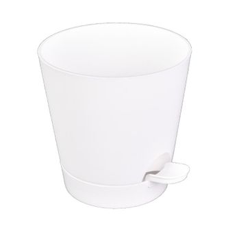 OEM Macetas Con Orificios De Drenaje Y Platillos, De Pl&aacute;stico, Para Plantas De Interior Y Exterior, Blancas