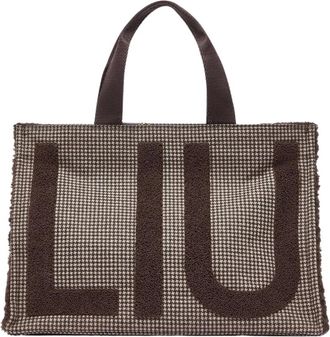 Liu Jo Tassen, Dames, Bruin, ONE Size, Polyester, Bag 2F6037 T0300