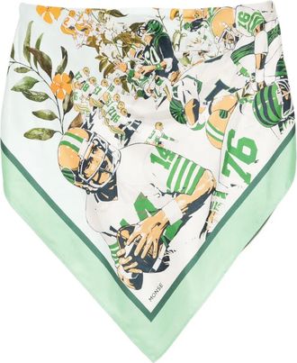 Monse Top con stampa bandana - Verde