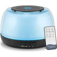 OEM Difusor De Aceites Esenciales De 288 G (10,14 Oz) Con Difusor De Aire De Niebla Fr&iacute;a, Control Remoto, Cable De Alimentaci&oacute;n Usb-c Y Luz Led De 7 Color