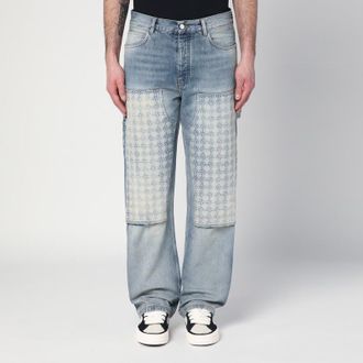 Amiri Washed Jeans with Decorative Panel