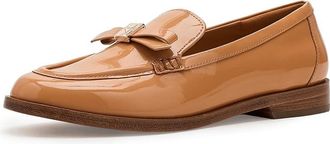 Kate Spade New York Deco Bow Loafers Womens Sandals Biscotti : 10.5 M, Leather