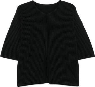 Homme Plissé Issey Miyake T-shirt March - Nero