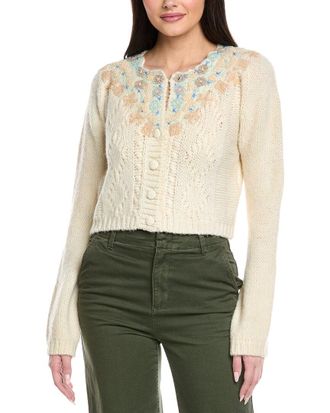 Free People Pixie Wool-Blend Cardigan