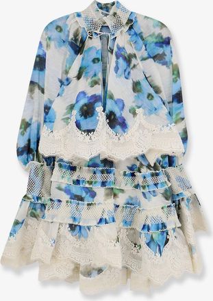 Zimmermann Vestito Alchemy Shirred Mini - ZIMMERMANN - gender_Woman