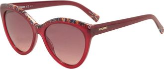 Missoni Womens 57 mm Red Sunglasses