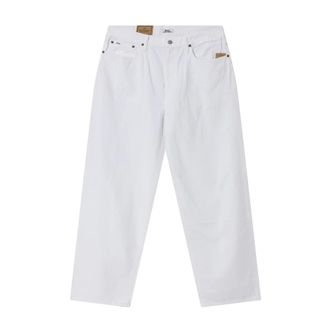 Polo Ralph Lauren Rechte jeans - Heren - Jeans - Wit - Maat: W36 L32 Katoen